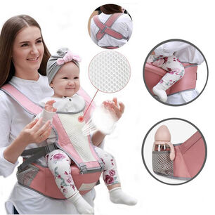 Portabebe Mochila Cangurera Canguro Arnes De Paseo Bebe