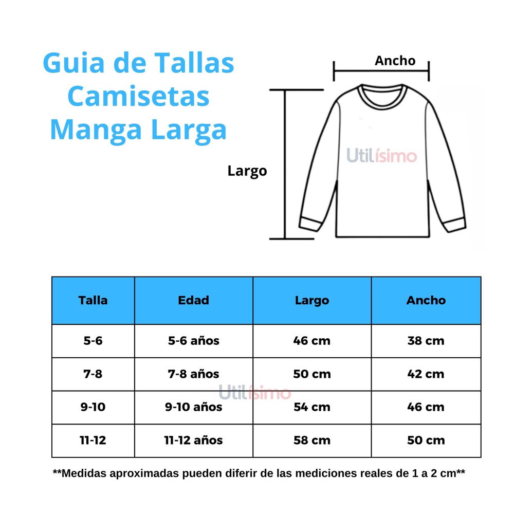 Pack 6 Camiseta Polar Primera Capa Niña Cuello Redondo image number 2.0
