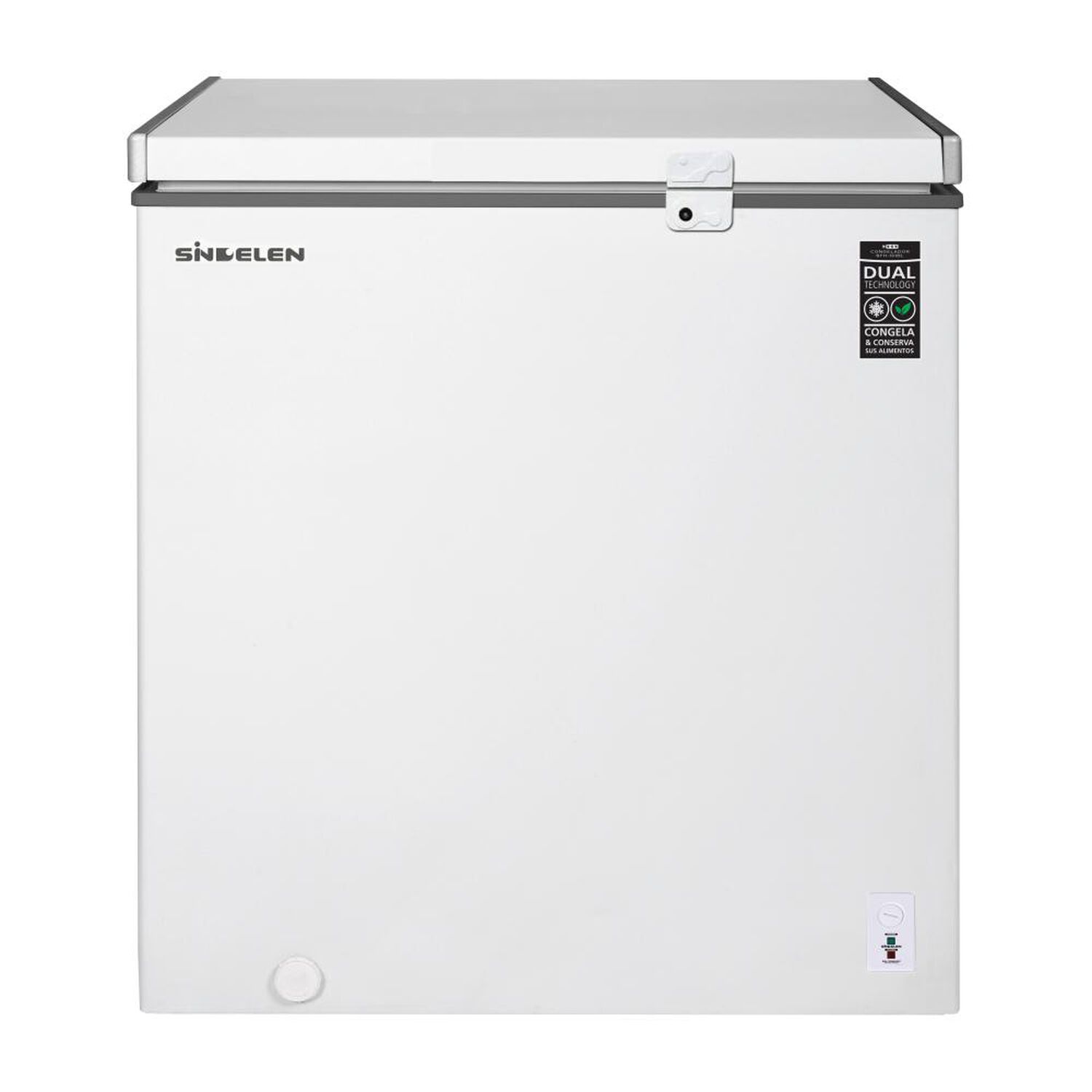 Freezer Horizontal Sindelen SFH-152BL / Fr&iacute;o Directo / 137 Litros / A+ image number 0.0