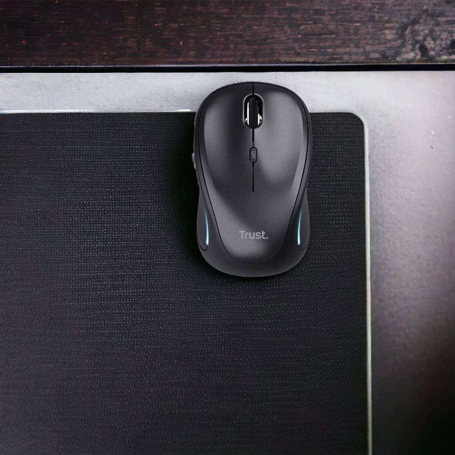 Mouse Inalambrico Trust Yvi Fx Retroiluminado Black 22333-03 image number 4.0