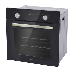 Horno Eléctrico Empotrable Grner Black Triple Vidrio 7f 60l
