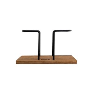 Servilletero Base Madera Hierro Mesa Decorativo Wayu