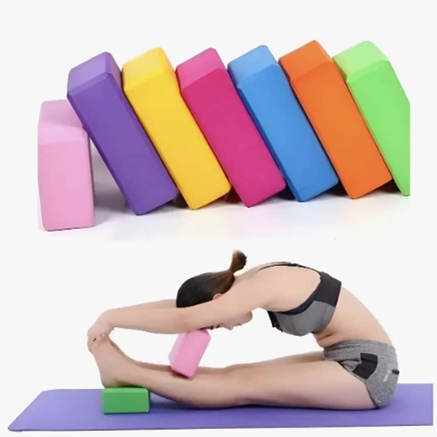 Fitness Yoga Ladrillo Goma image number 0.0