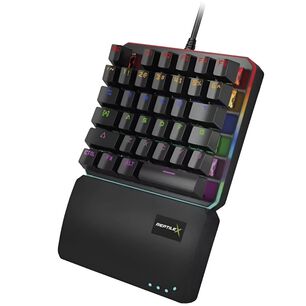 Teclado Gamer De Una Mano Mecanico Rgb Backlighting Rx0015