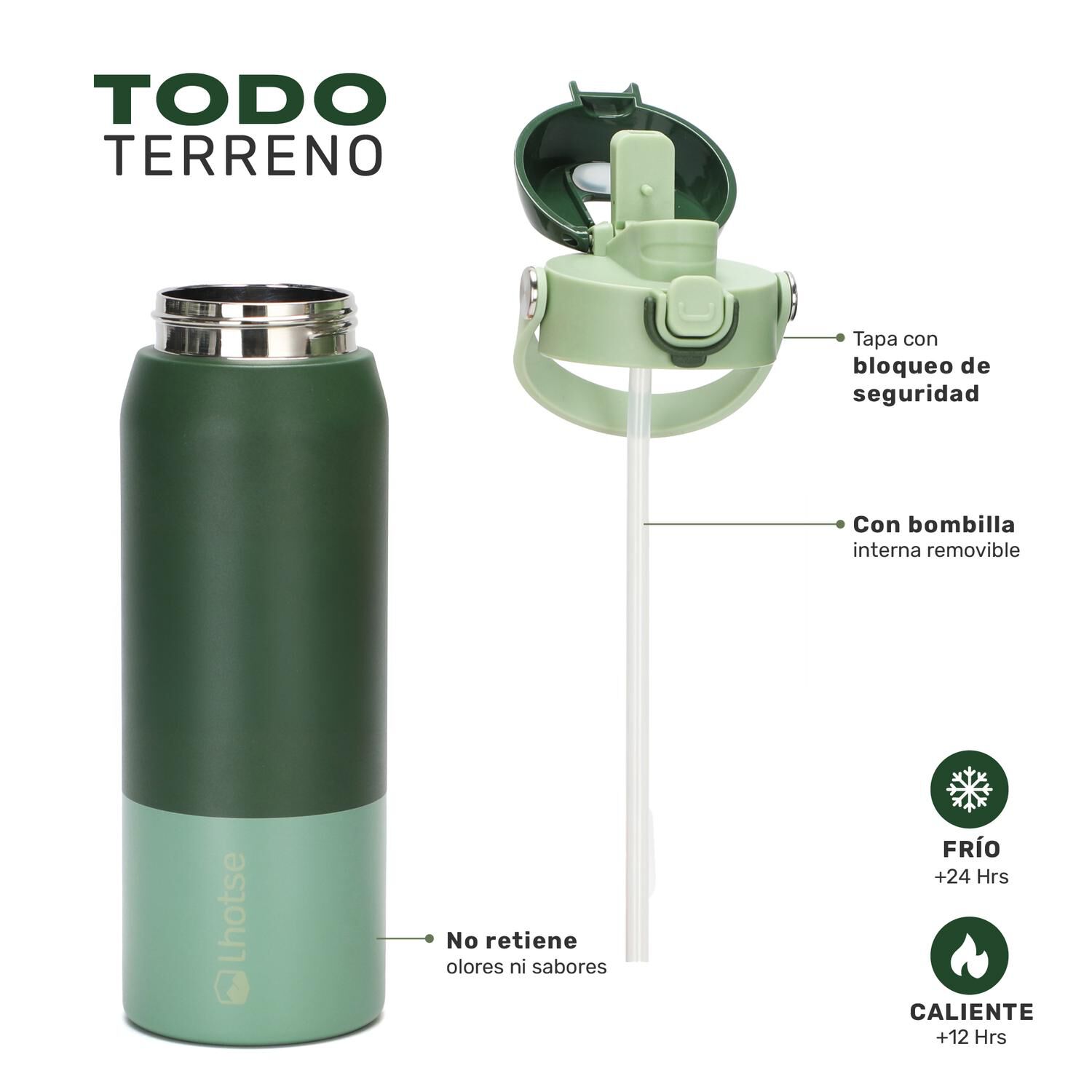 Termo Botella Termica Acero Inox Hydrotek 750ml 2-1 Lhotse image number 4.0