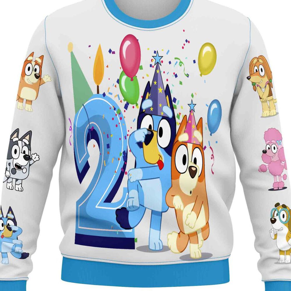 Poleron Infantil Bluey Ad1 image number 3.0