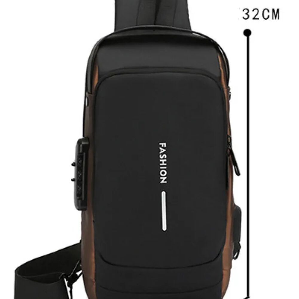 Mochila De Moto Anti-robo Impermeable Bandolera Deportivo image number 0.0