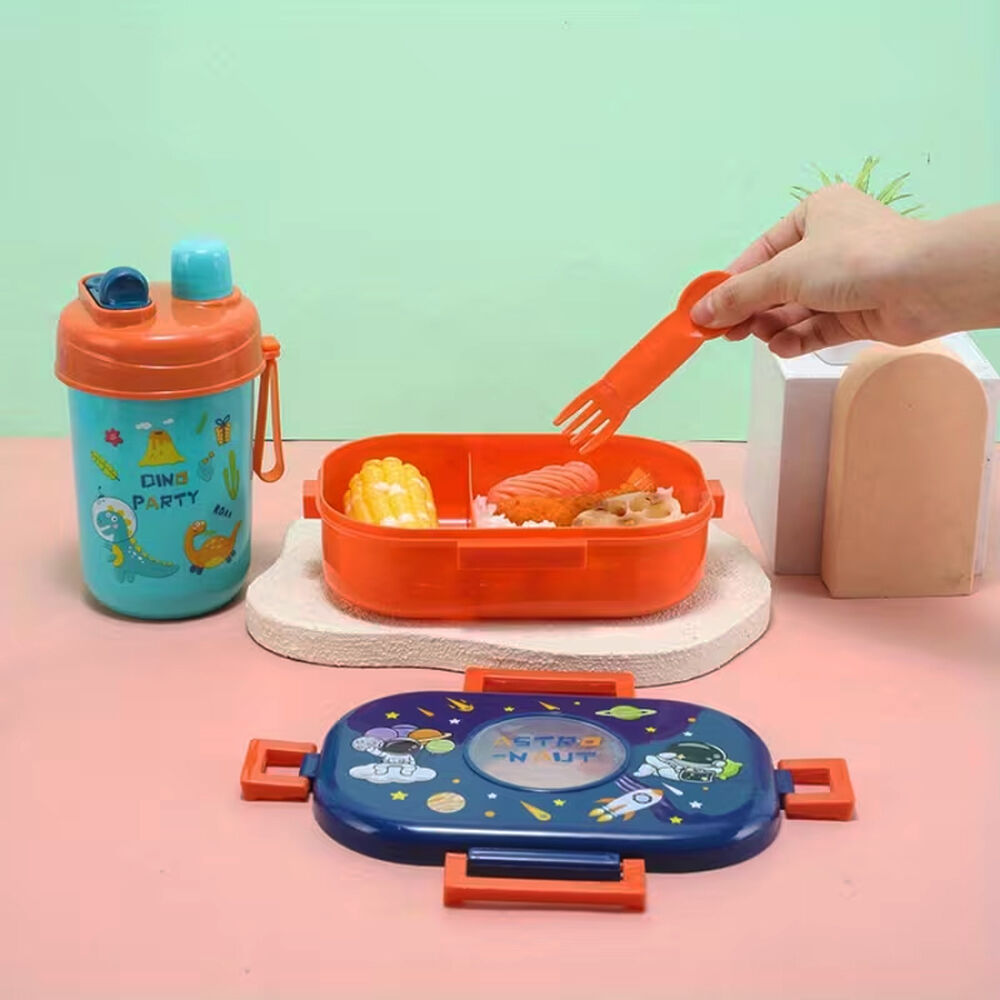 Set Lonchera Escolar + Botella Tupper Vianda Colacion Ni&ntilde;os image number 2.0