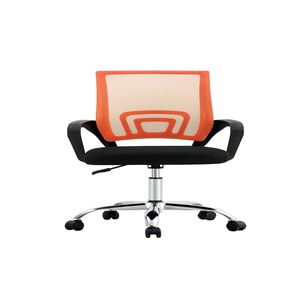 Silla De Oficina Ejecutiva Nueva York Ergonomica Respaldo Malla Naranja Bm-520mo Arthome