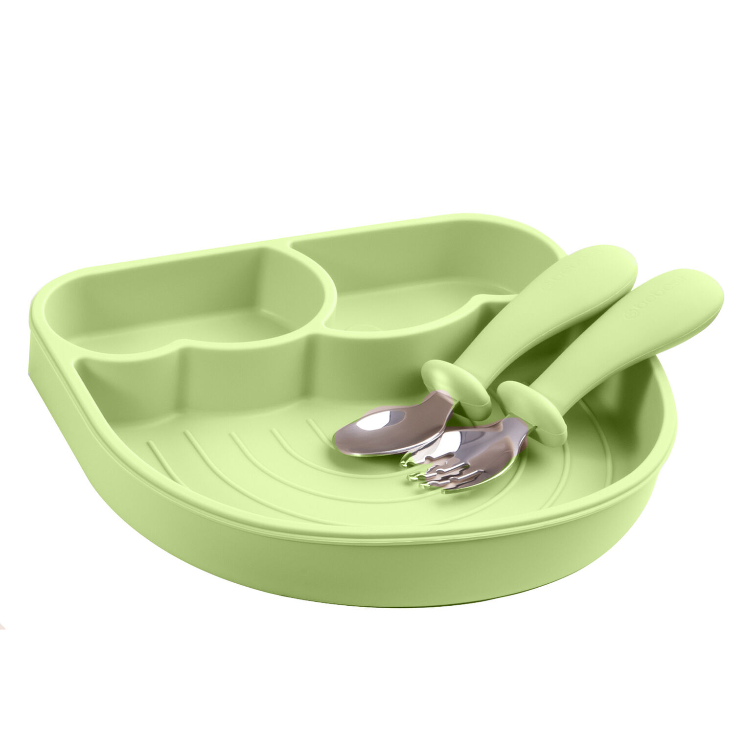 Set Alimentaci&oacute;n Summer Silicona Verde image number 3.0