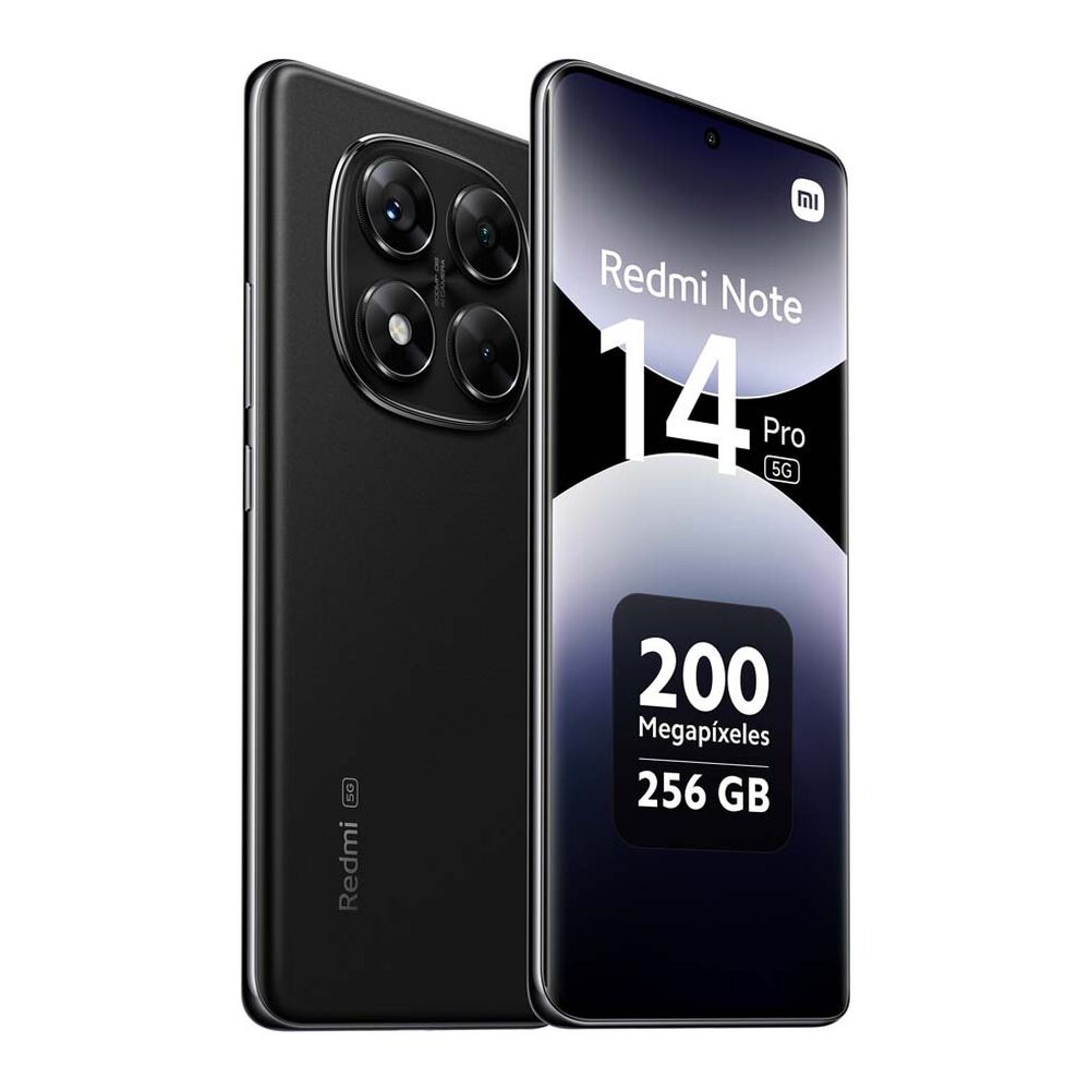 Xiaomi Redmi Note 14 Pro 256gb 8gb Ram 5g - Negro image number 1.0