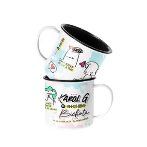 Taza Enlozada Lechera Karol G Bichota Musica
