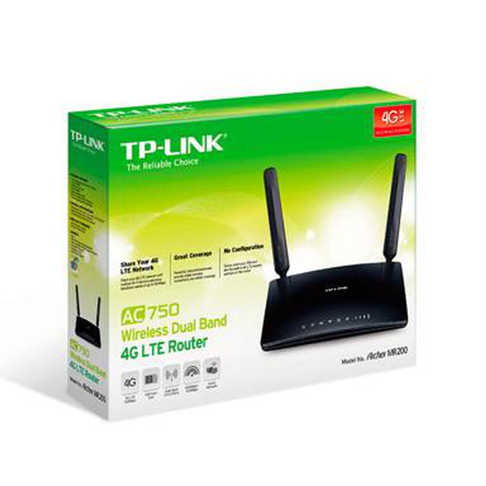 Router 4g Lte Inal&aacute;mbrico De Doble Banda Tp-link Archer Mr200, Ac750 image number 3.0