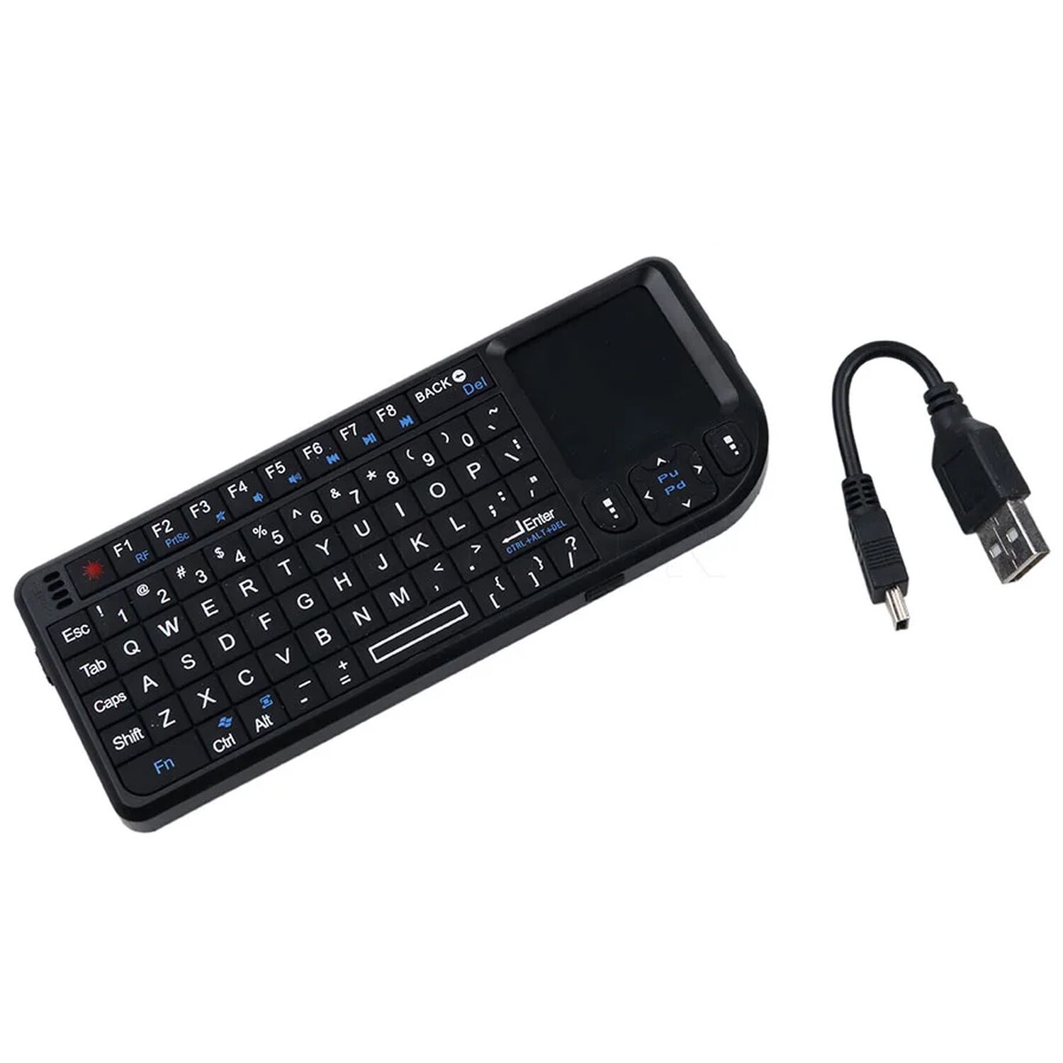 Teclado Inal&aacute;mbrico Con Touchpad Para Pc image number 0.0