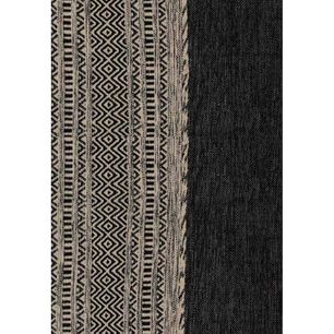 Alfombra Kilim Mediana Gris Oscuro