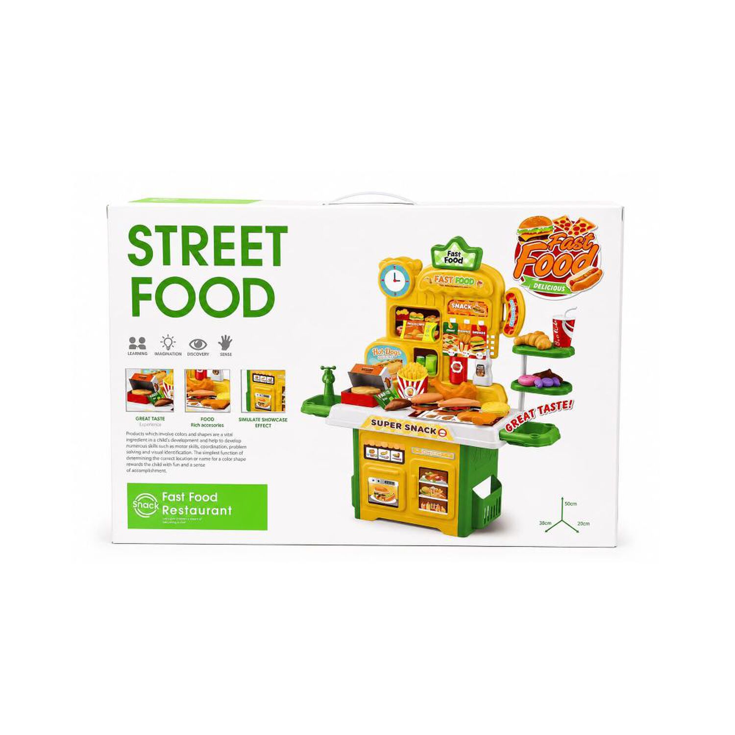 Roleplay Set De Doctor, Cocina, Postres Y Street Food Ass image number 7.0