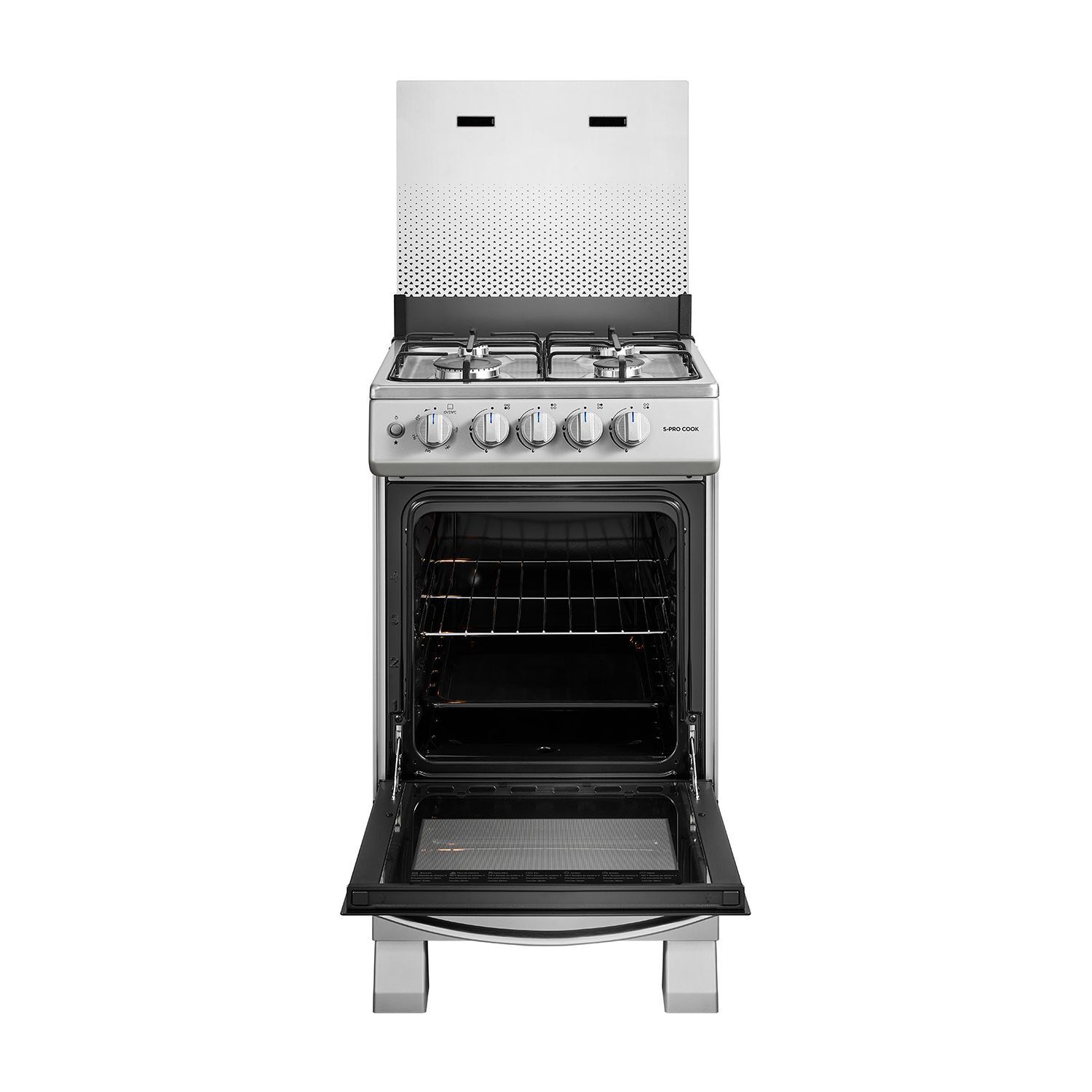 Cocina A Gas Midea MFO-MG20TCSSL / 4 Quemadores image number 4.0