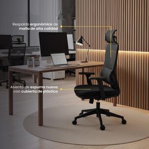 Silla Escritorio Oficina Ergon&oacute;mica Reclinable Ergotech Levo
