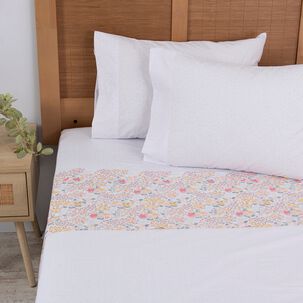 Sabana 180 Hilos Estampadas Mashini 2 P Garden