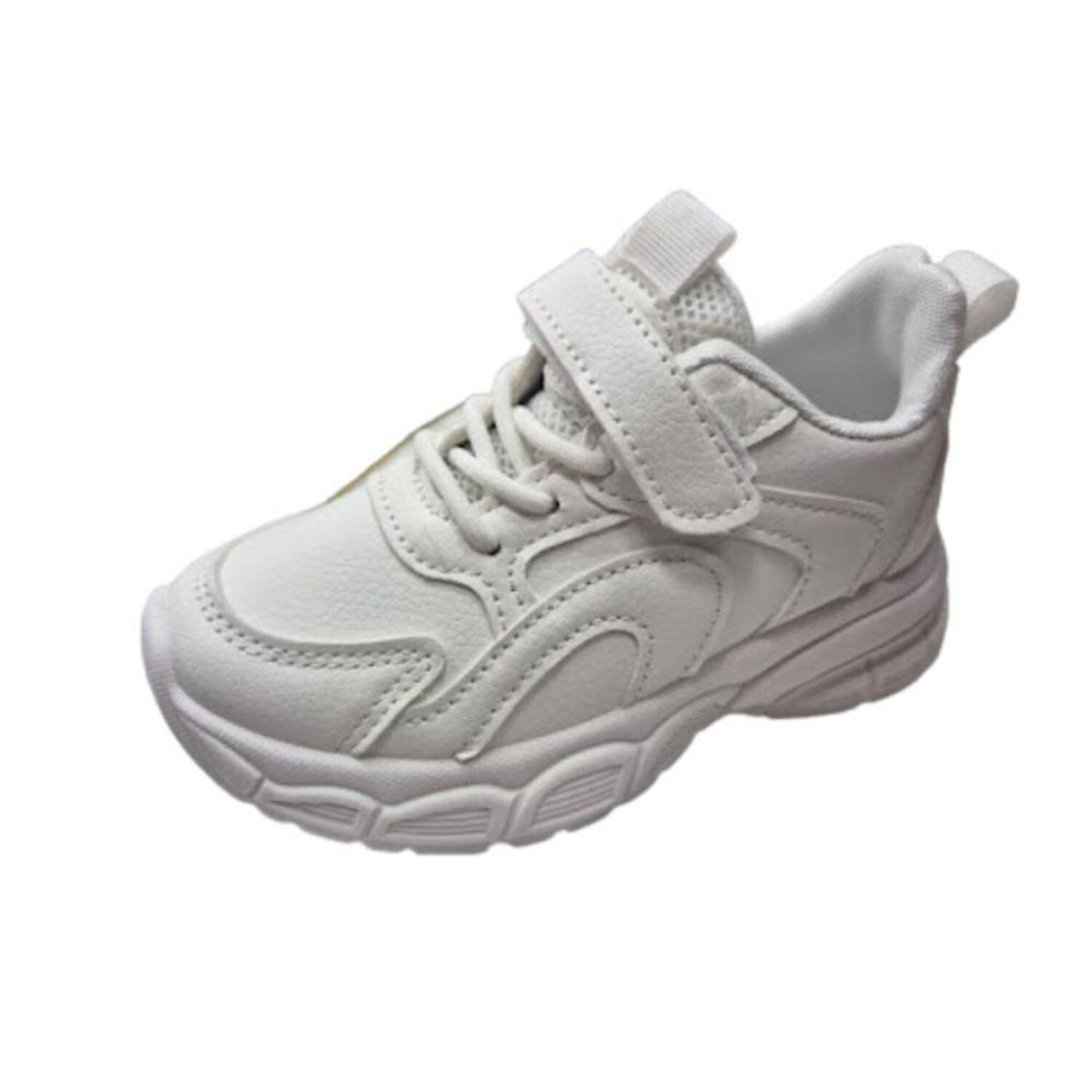Zapatilla Deportiva Escolar Blanco Ni&ntilde;o Ni&ntilde;a image number 1.0