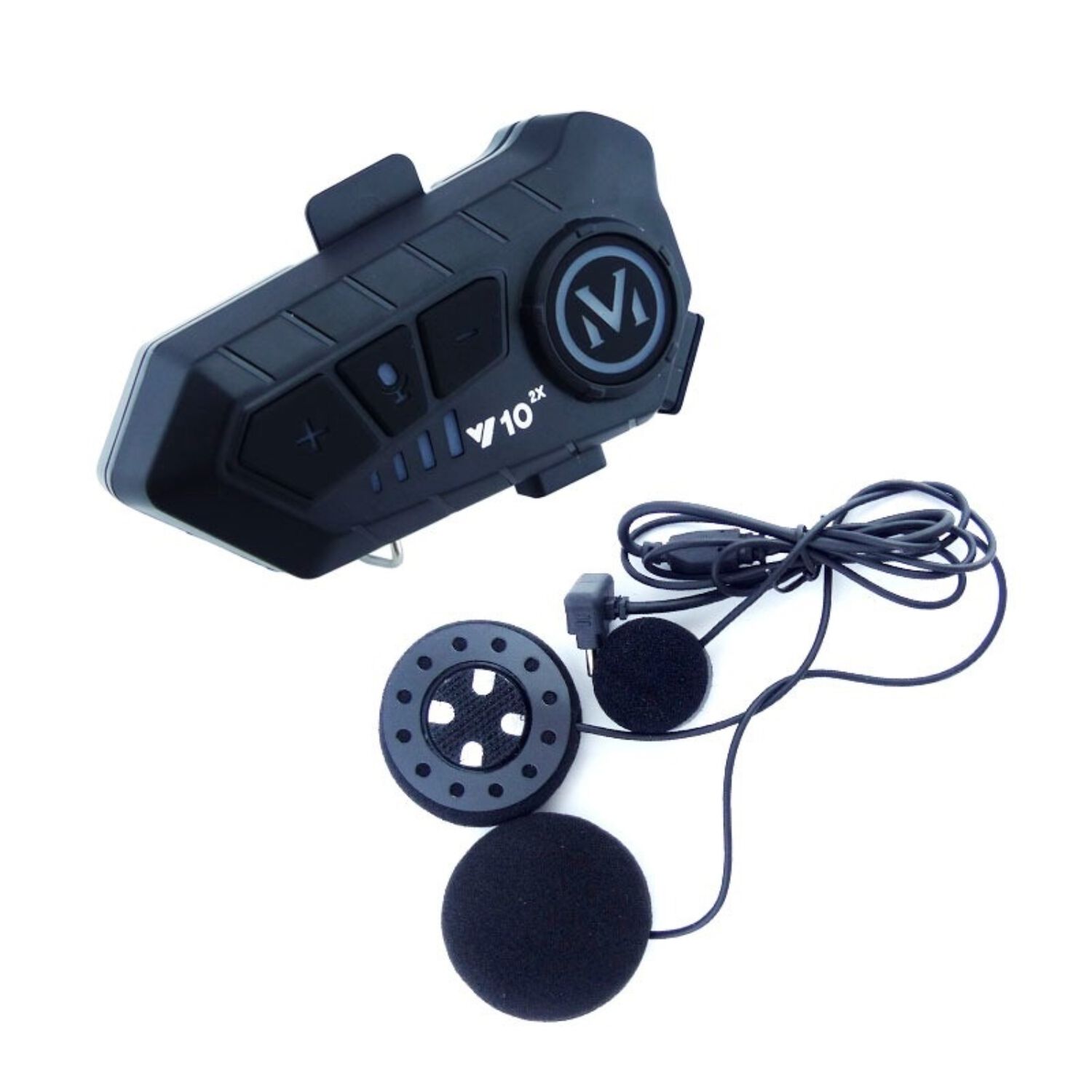Intercomunicador Bluetooth Para Casco Mod.y-10 Intercomunicador Con Luz Recargable image number 1.0