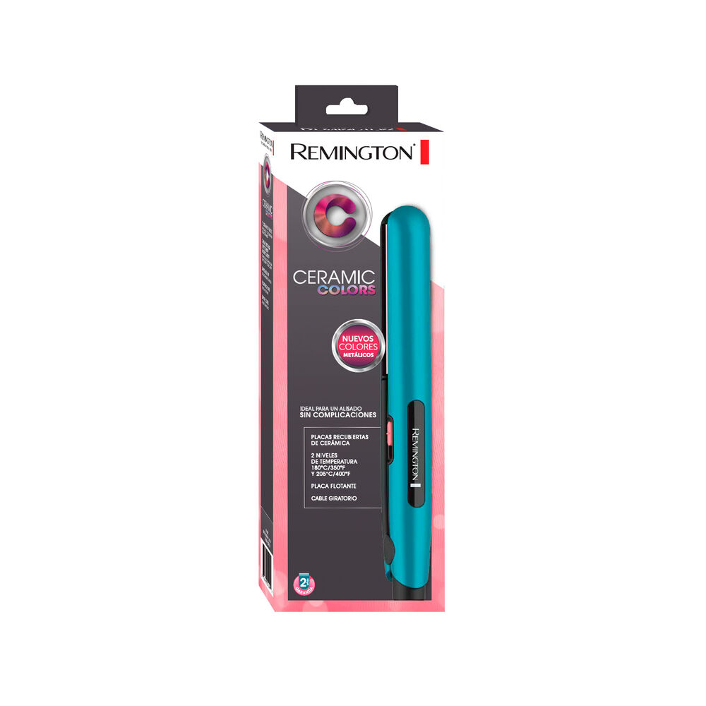 Plancha De Pelo Remington Ceramic Colors S1520 image number 4.0