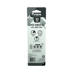 Set 3 Super Tanker 0,5mm Bl&iacute;ster 1a 1n 1r Torre