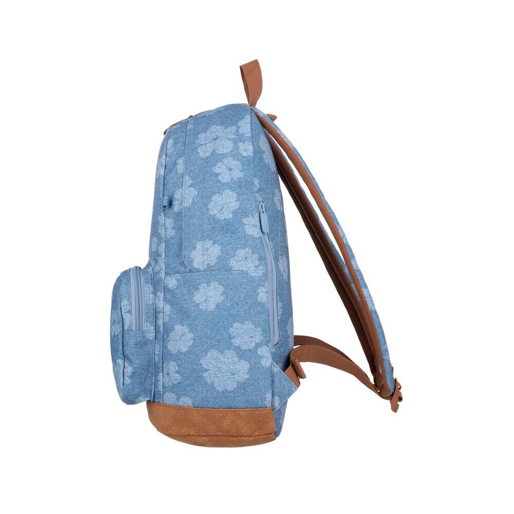 Mochila Notebook Xtrem Pop 6xt Denim Flores Azul 15" image number 5.0