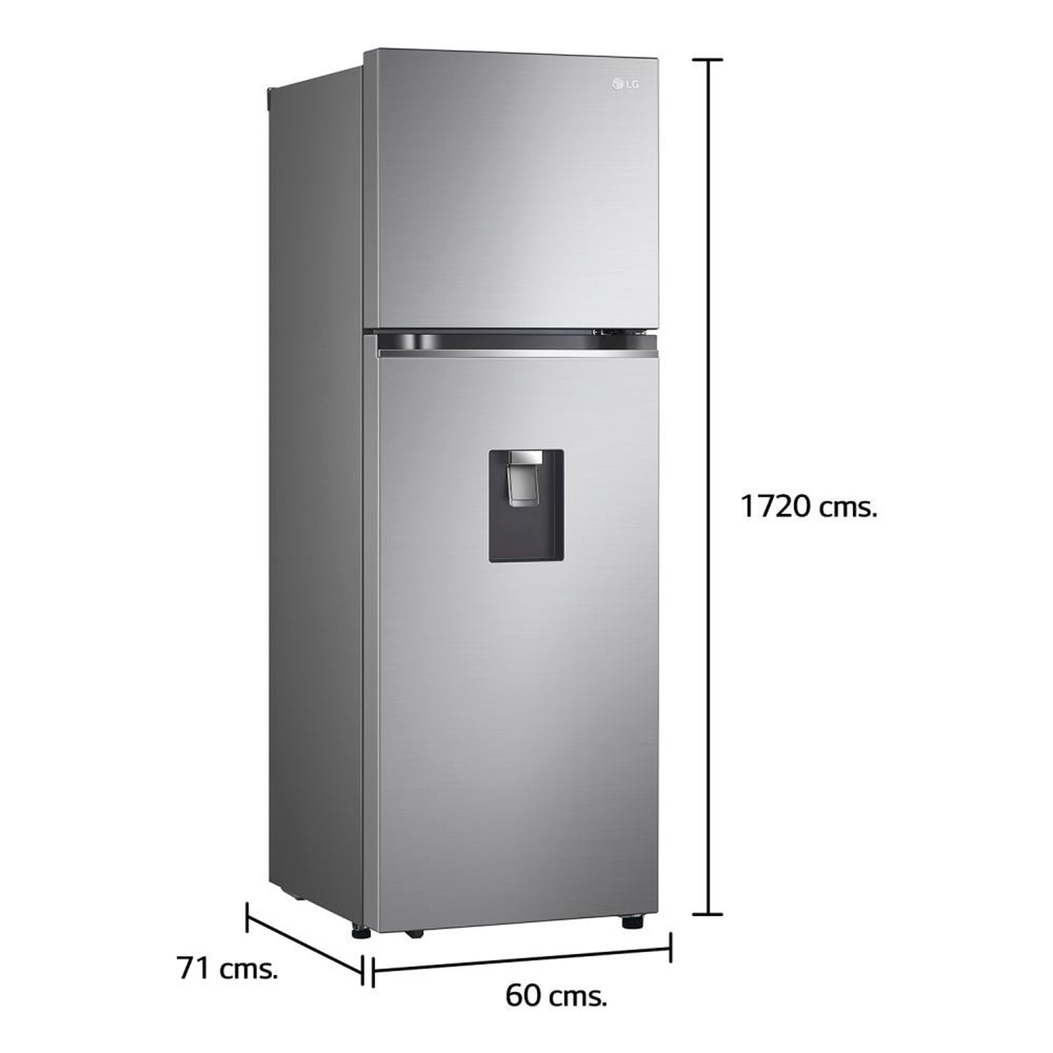 Refrigerador Top Freezer LG VT34WPP / No Frost / 334 Litros / E image number 13.0