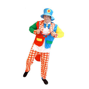 Disfraz Cosplay Payaso Bufon Adulto
