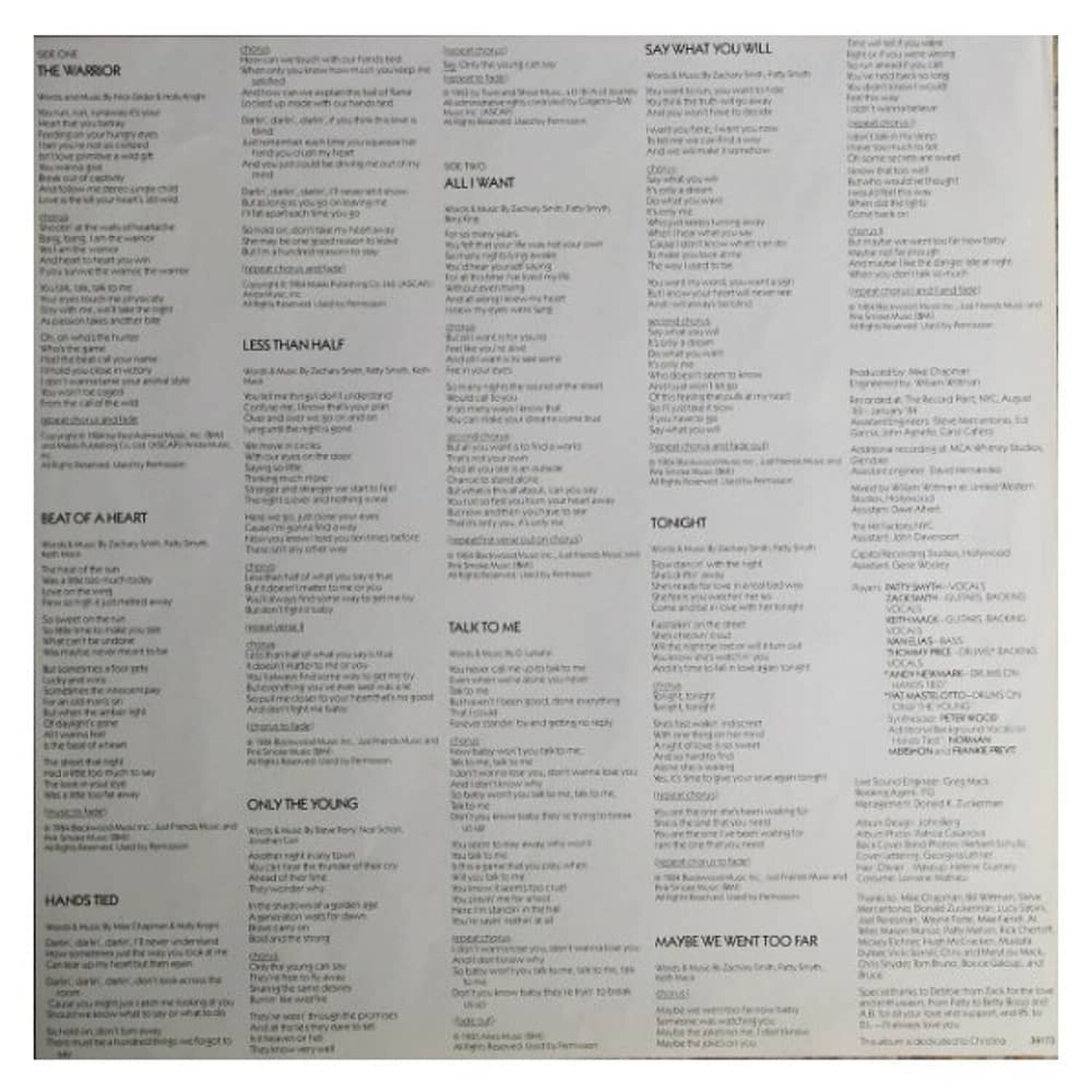 Scandal - The Warrior | Vinilo Usado image number 4.0