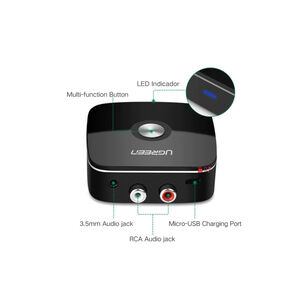 Receptor Audio Bluetooth 4.1 Y Rca - Ps