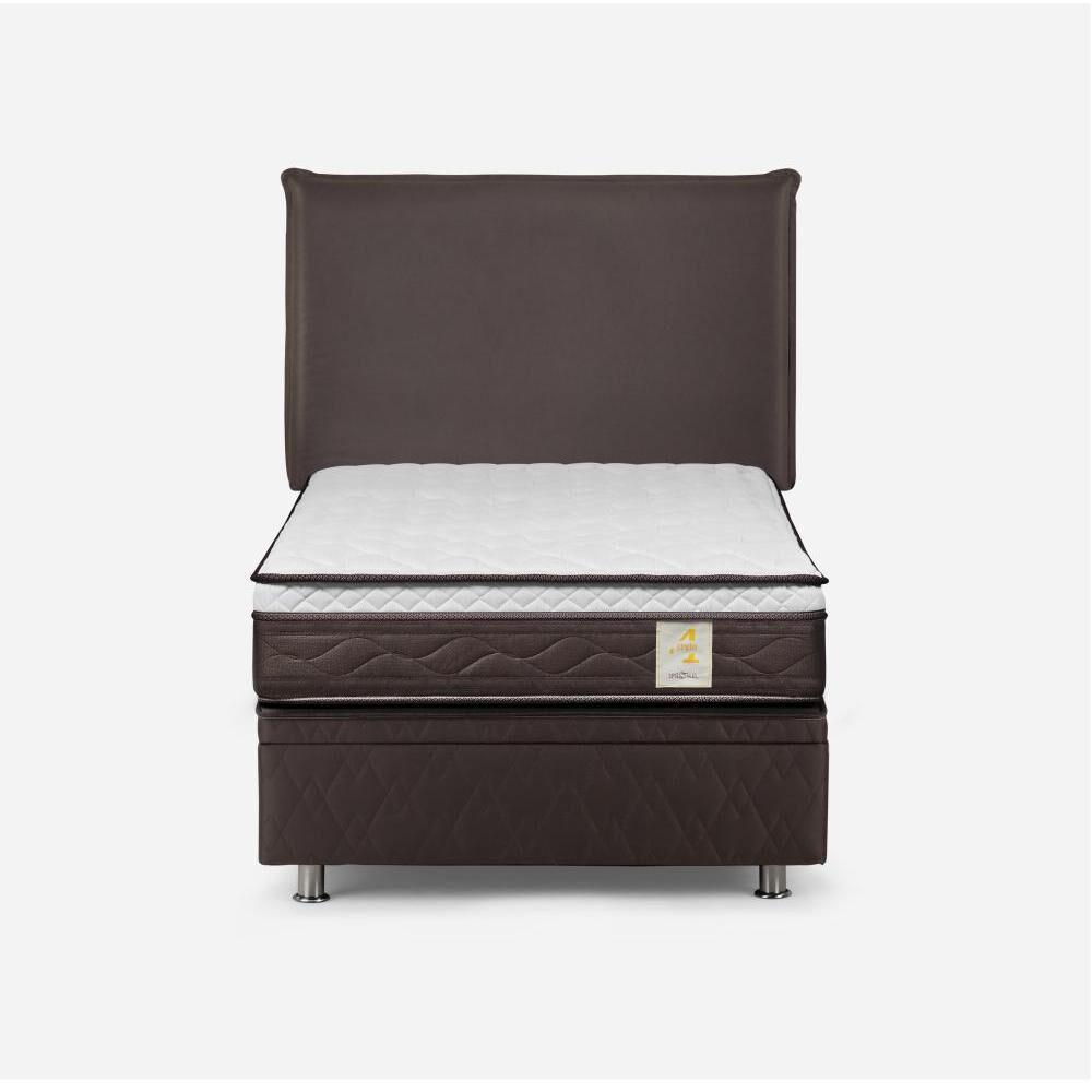 Cama Ba&uacute;l Rosen New Style 4 / 1 Plaza / Base Normal + Respaldo image number 0.0