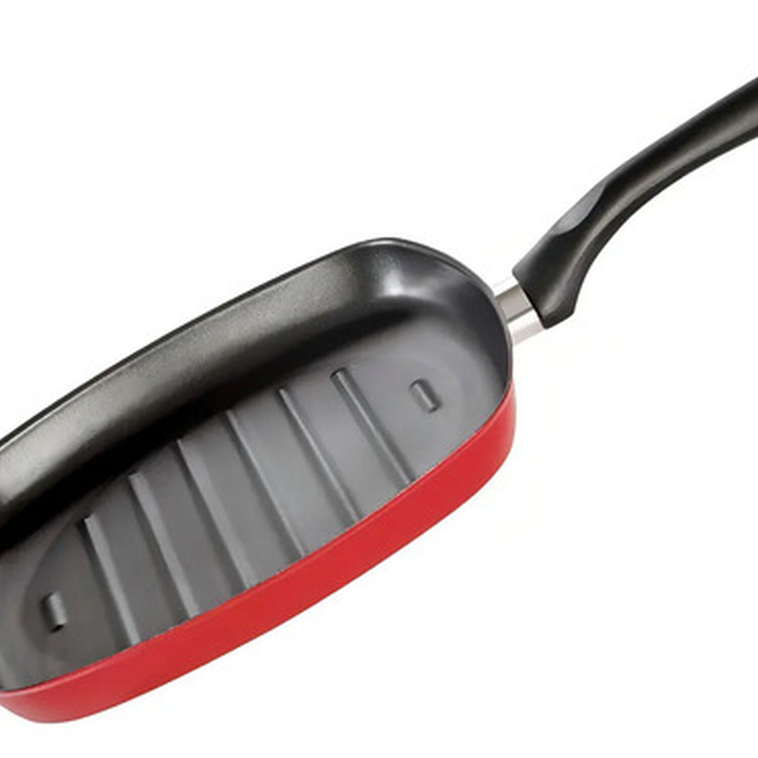Sarten Asador Grill Bifera Antiadherente 27 Cm Acero Vitrificado Apto Para Todo Tipo De Fuego Coral Magefesa image number 1.0