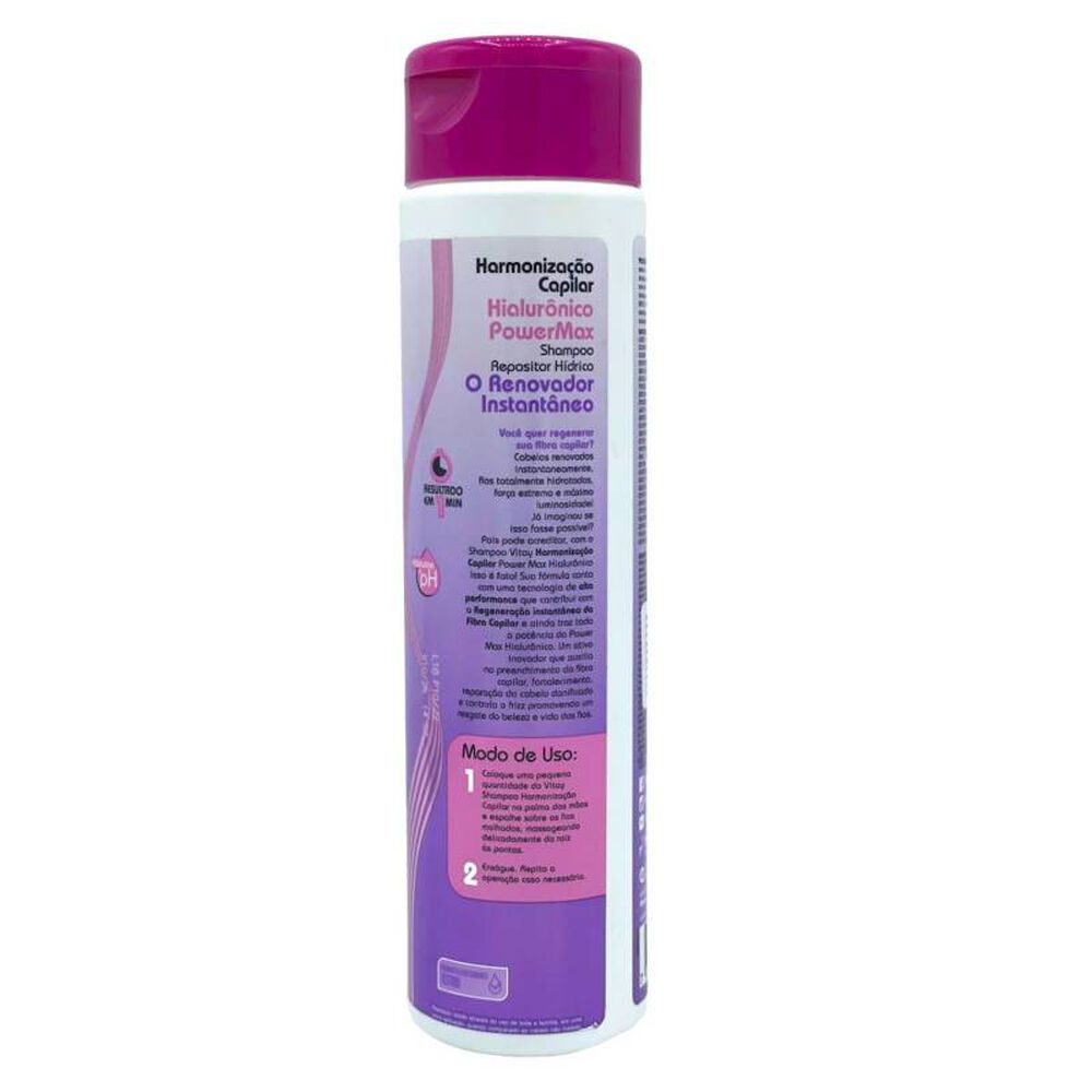 Shampoo Hialur&oacute;nico Powermax 300ml. image number 1.0
