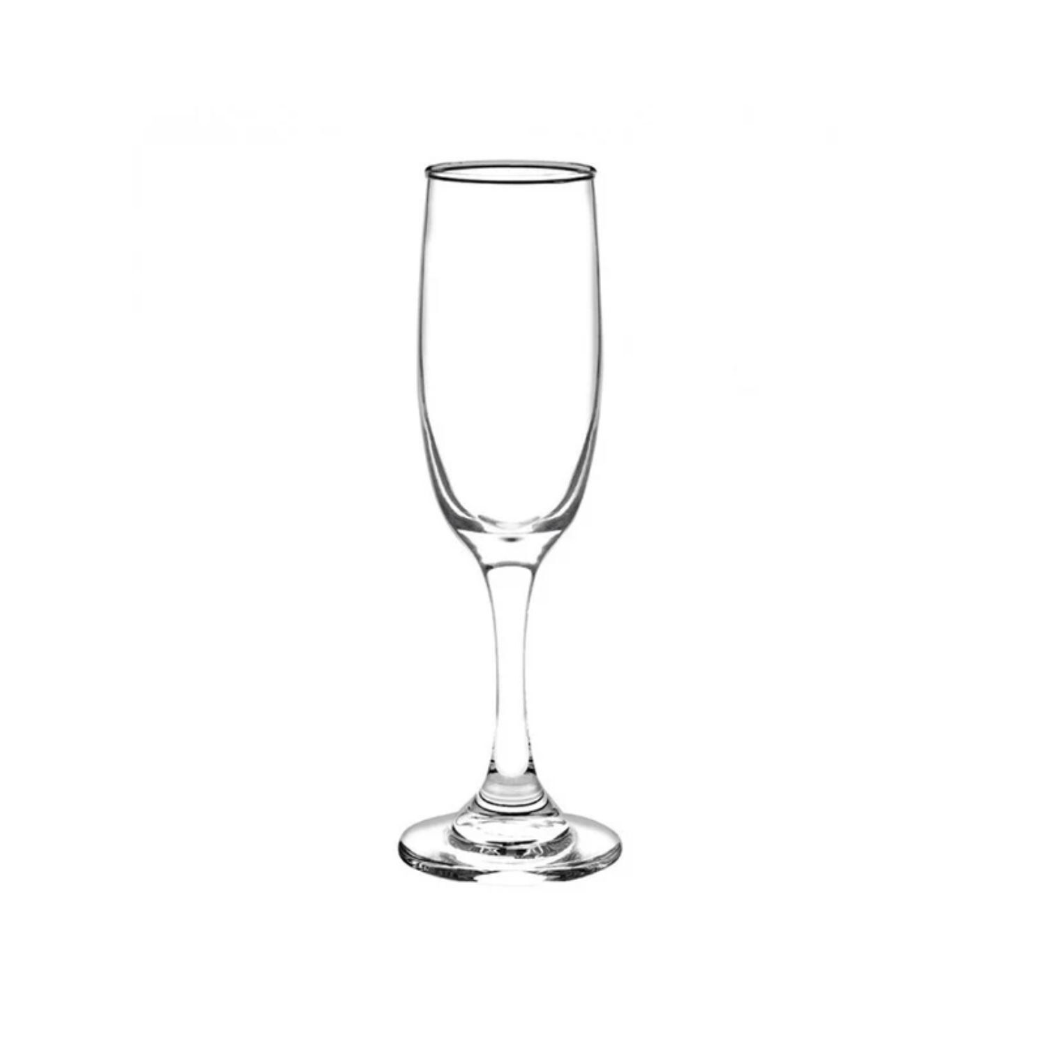 Set 6 Copas Champagne 186ml Rioja Trasparente image number 0.0