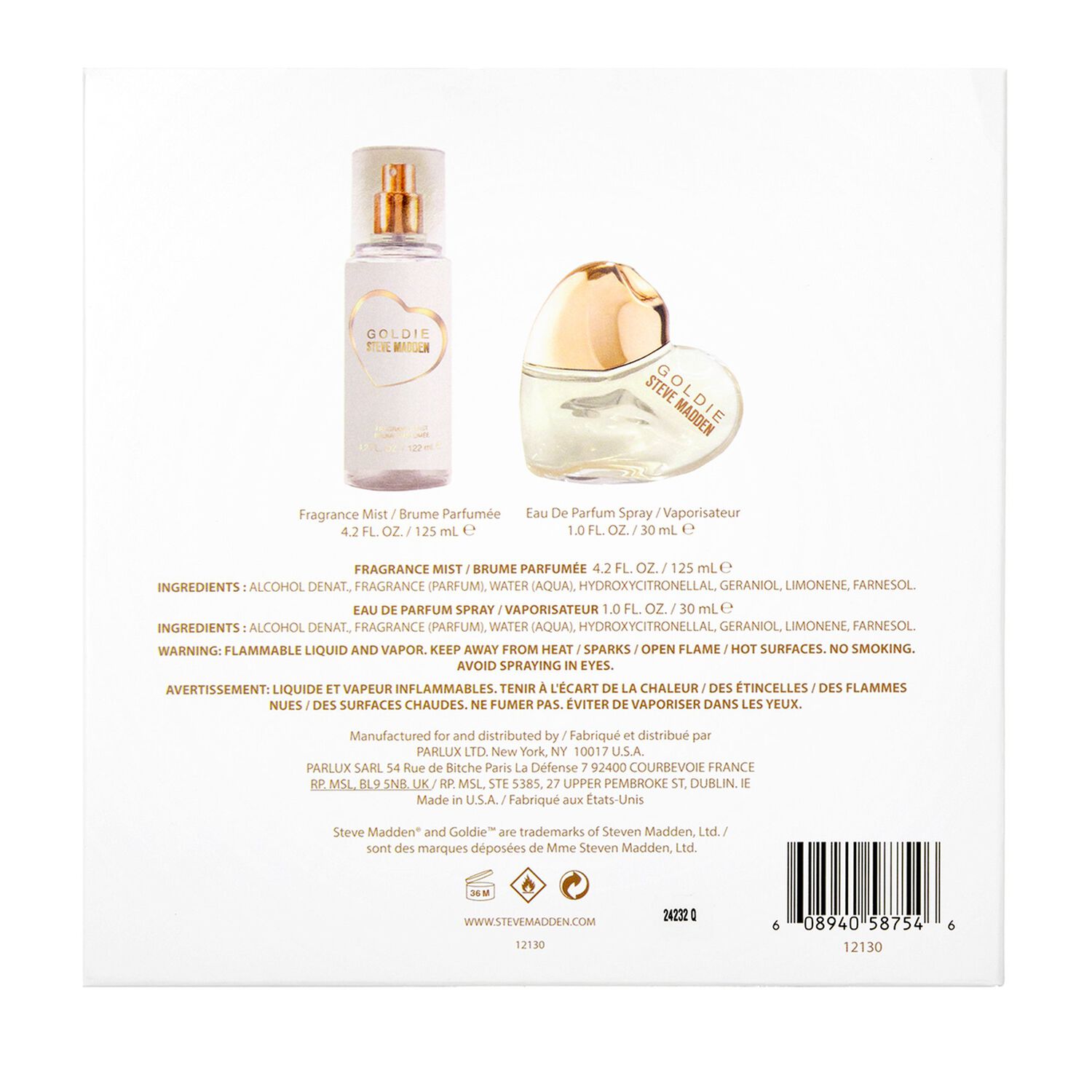 Set Steve Madden Goldie Edp 30ml + Body Spray image number 2.0