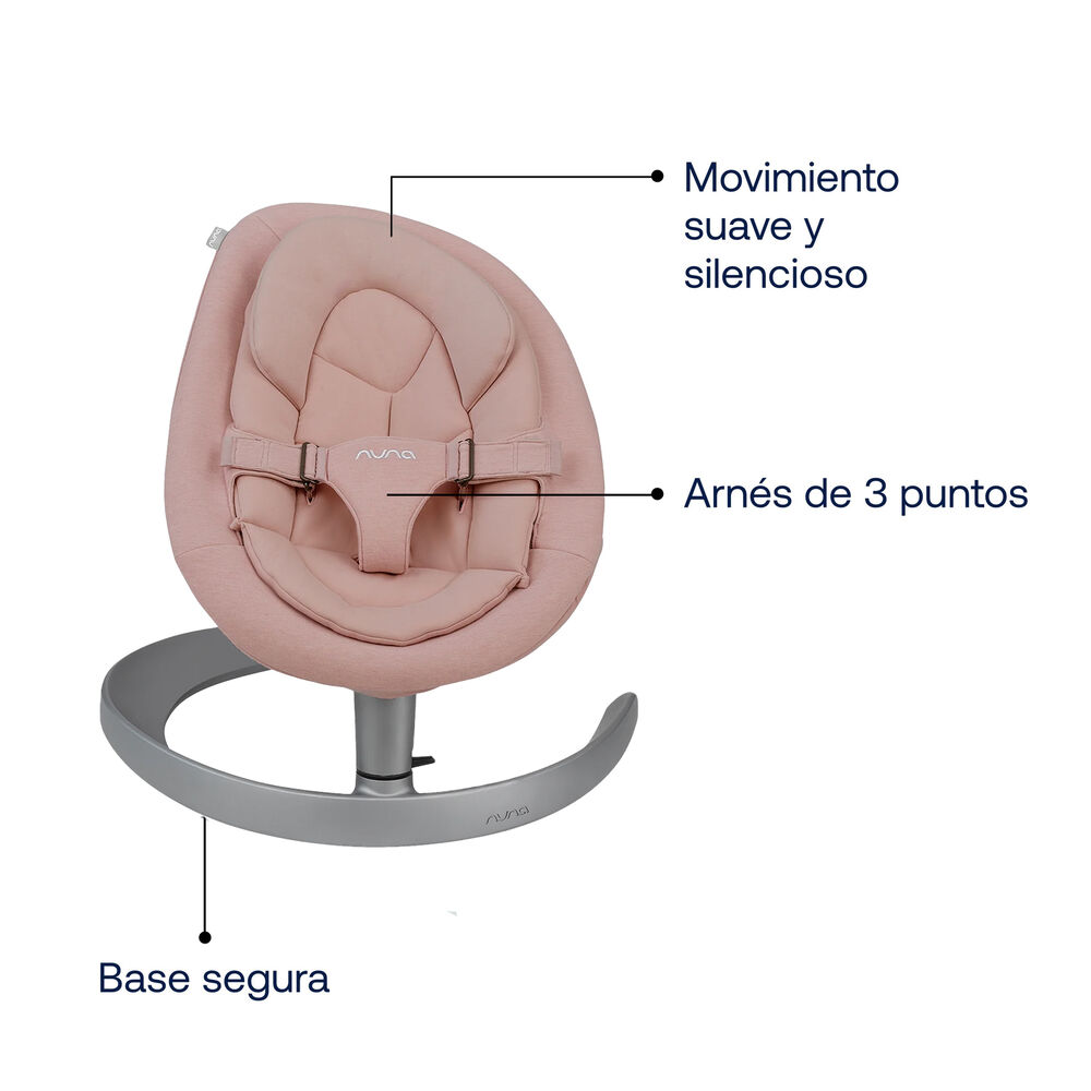 Baby Bouncer Leaf Grow Blush image number 3.0