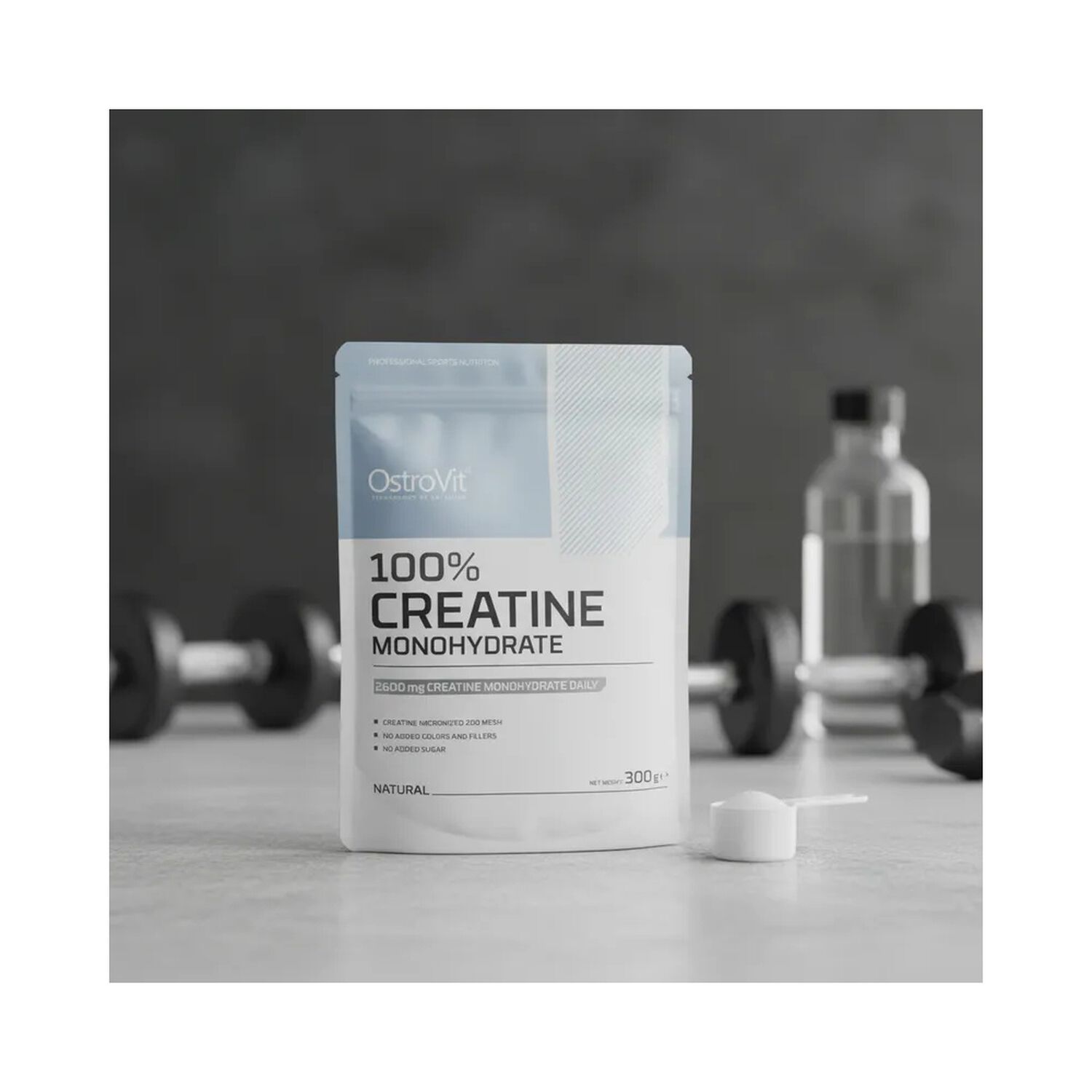 Creatina Monohidratada 300g Sin Sabor &ndash; Ostrovit image number 2.0