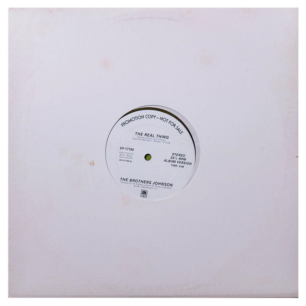 The Brothers Johnson - The Real Thing| 12" Maxi Single Usado image number 1.0