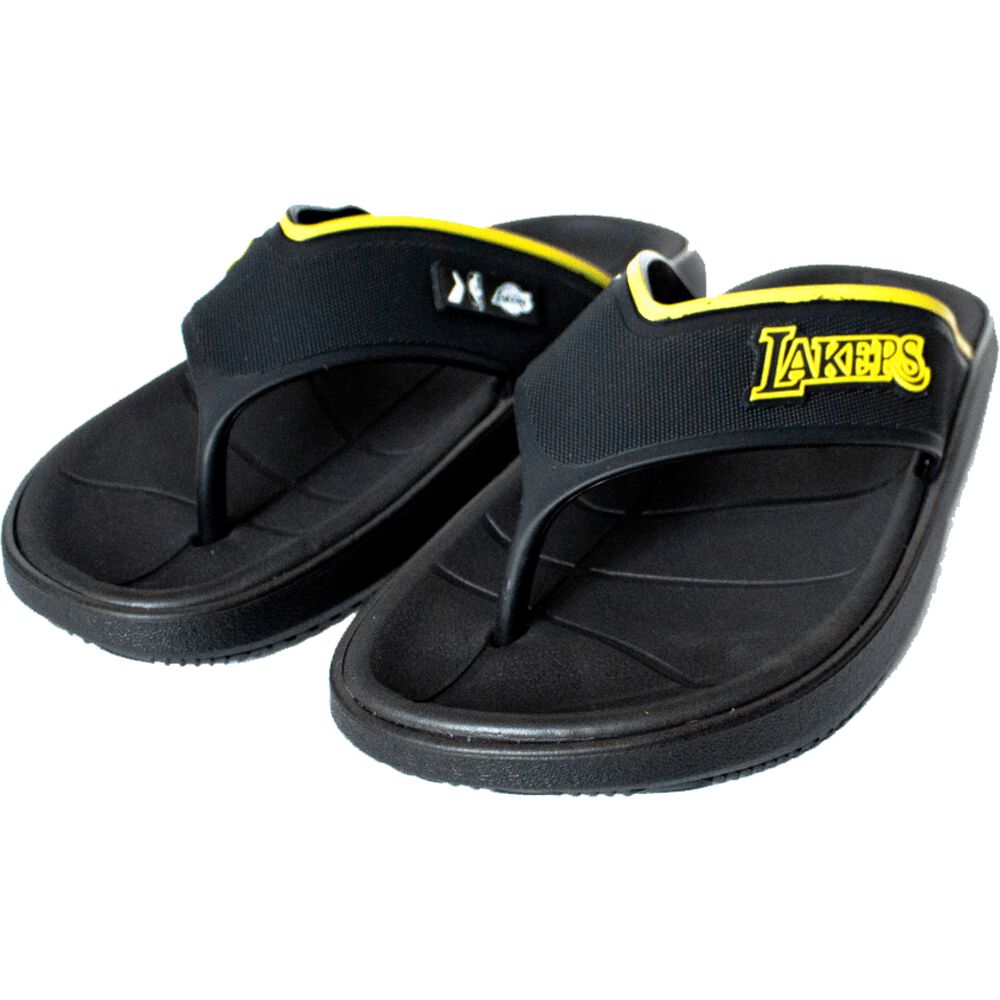 Sandalia Hombre Negro Lakers Nba 90 Rider image number 1.0