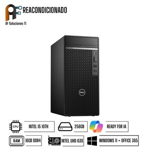 Computador Dell 7090 Twr Advanced Windows 11 - Office365 Reacondicionado