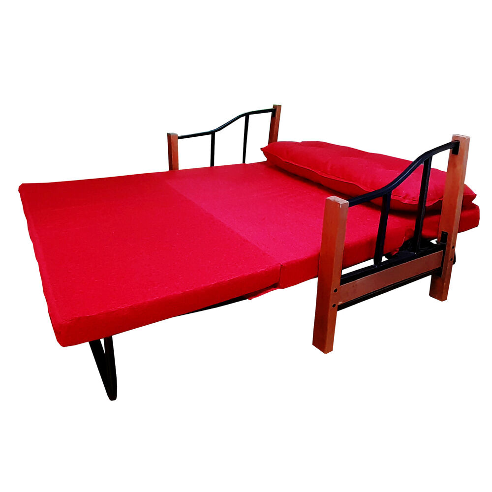 Sofa Cama 2 Cuerpos Ranco " Rojo" image number 2.0
