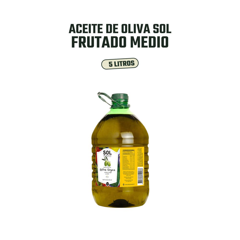 Aceite De Oliva Extra Virgen Sol De Aculeo Blend 1 X 5000 Ml image number 2.0