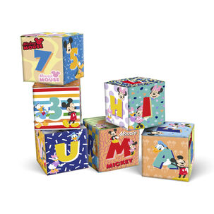 Cubo Soft Letras Y Números Disney Baby