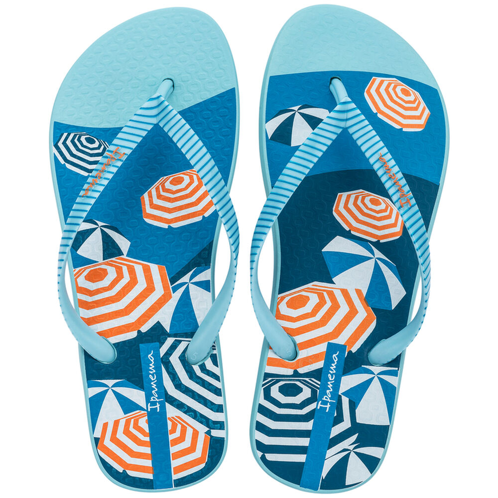 Sandalia Mujer Azul/naranja Orla Ipanema image number 0.0