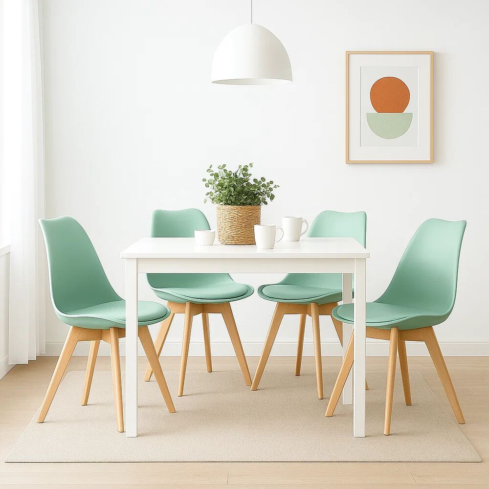 Pack De 4 Sillas Tulip Menta image number 2.0