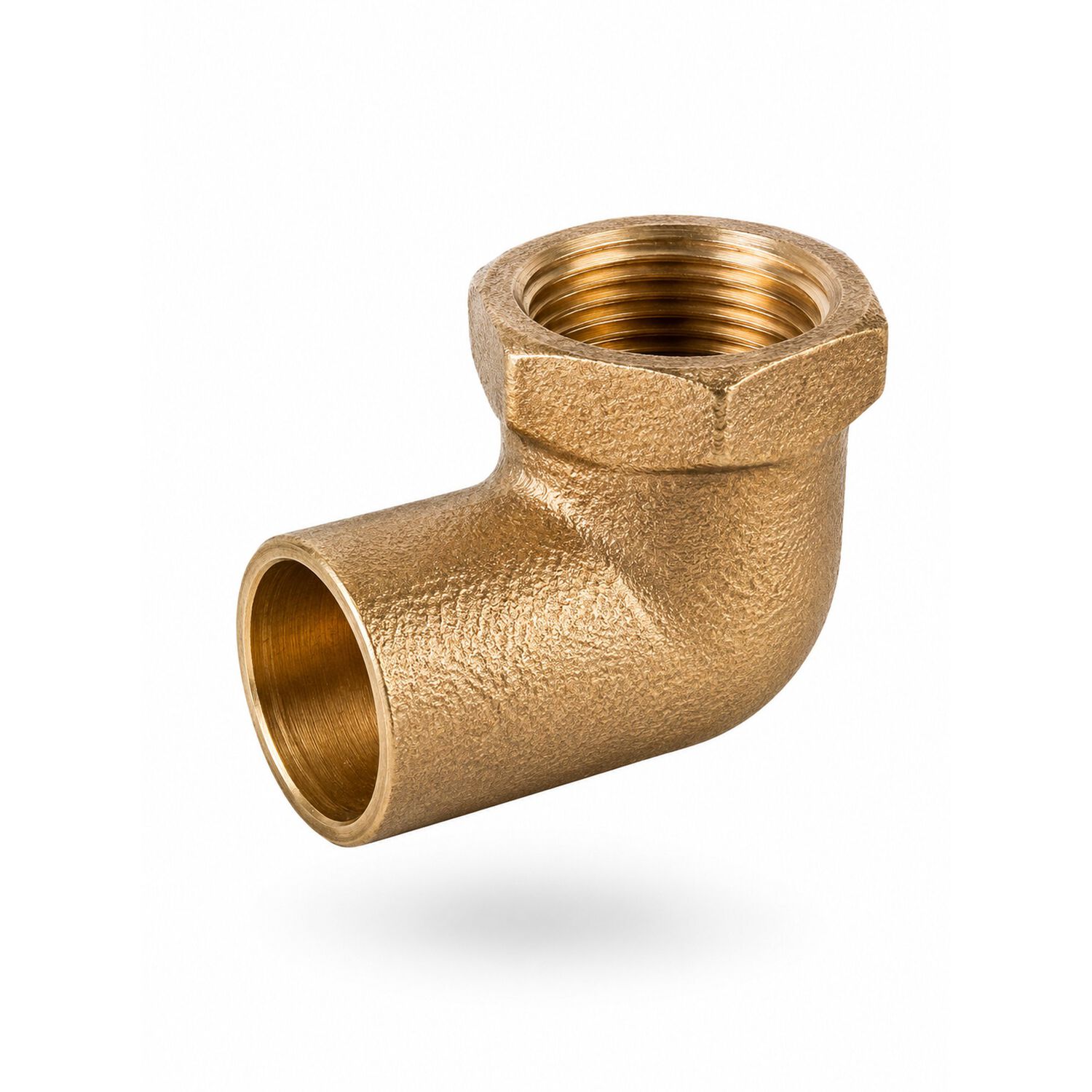 Codo Bronce 1/2 Hembra Soldar Pack X2 image number 0.0