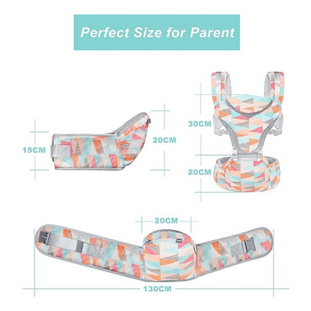 Portabeb&eacute; Mochila Ergon&oacute;mico Multifuncional 6 En 1 image number 3.0