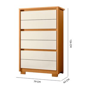 C&oacute;moda Vekkahome Unno / 6 Cajones